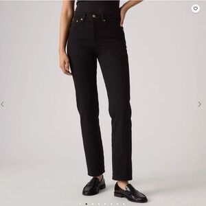 Levi's Wedgie Straight Ankle Jeans